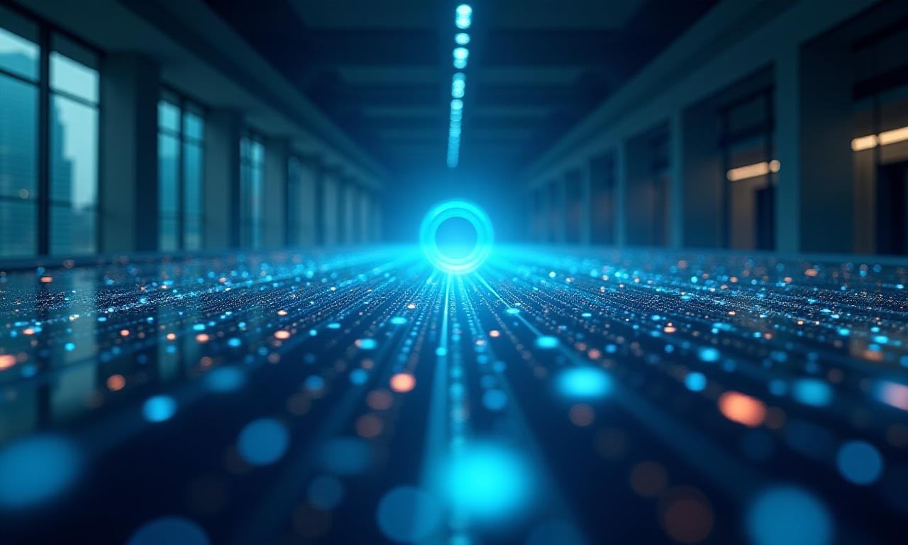 Abstract digital network representing B2B connectivity